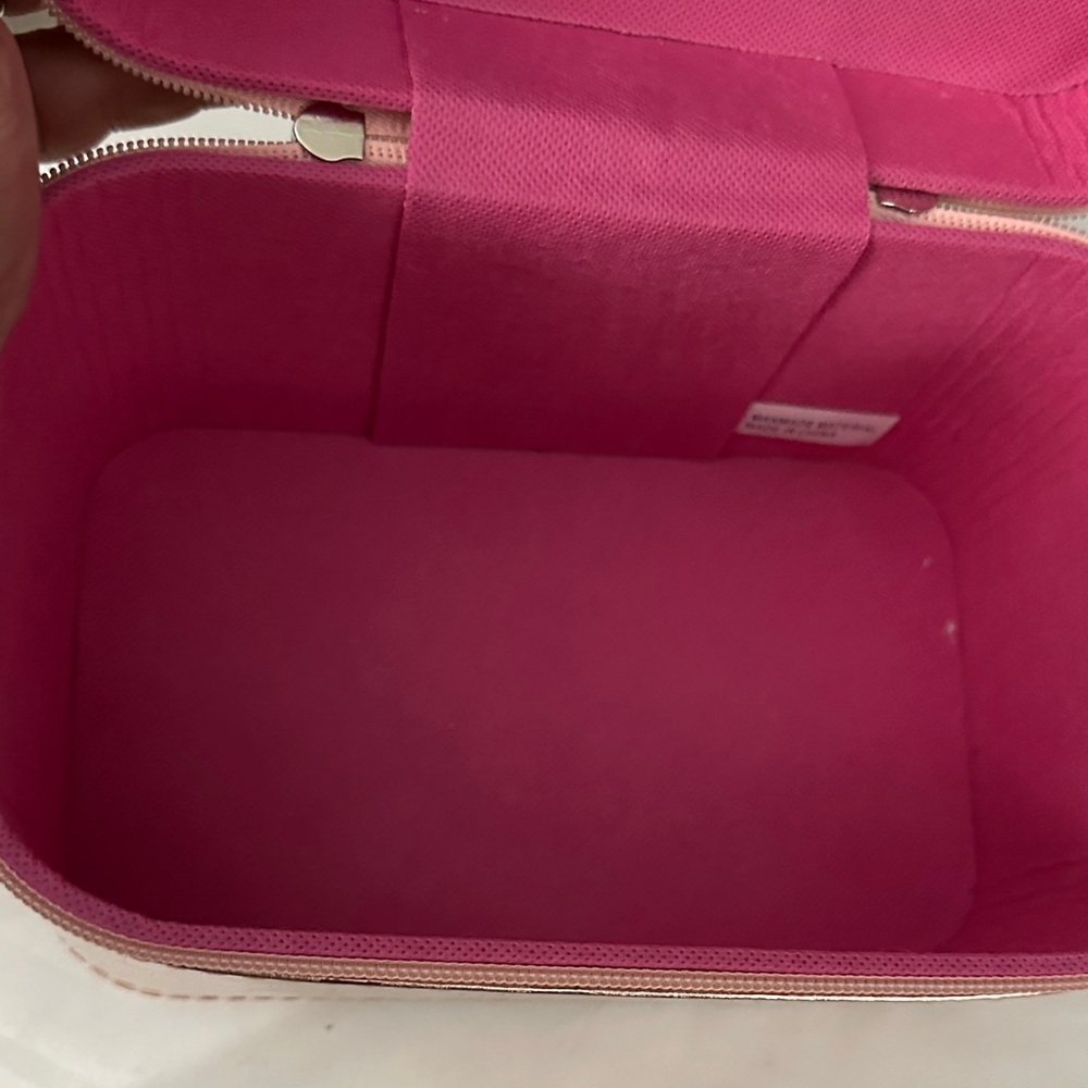 Rose Gold Polka Dot Women's makeup Bag - Picture 4 of 5